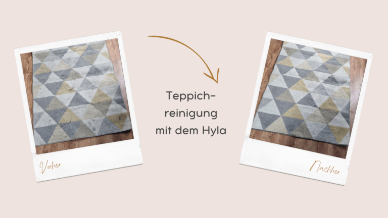 Teppichreinigung mit dem Hyla